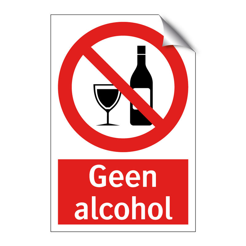 Geen alcohol
