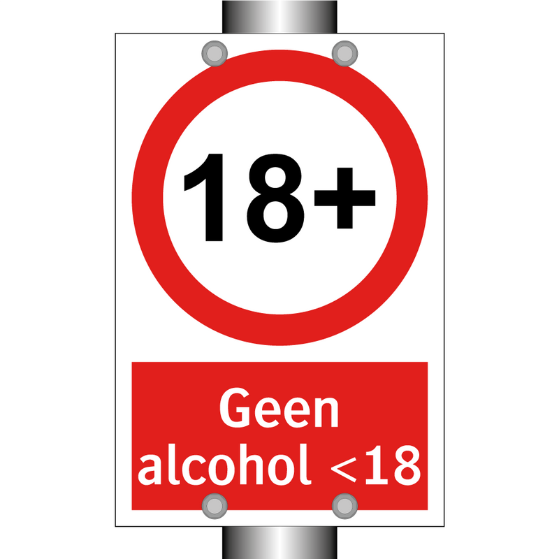Geen alcohol <18