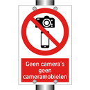 Geen camera's geen cameramobielen