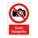 Geen fotografie