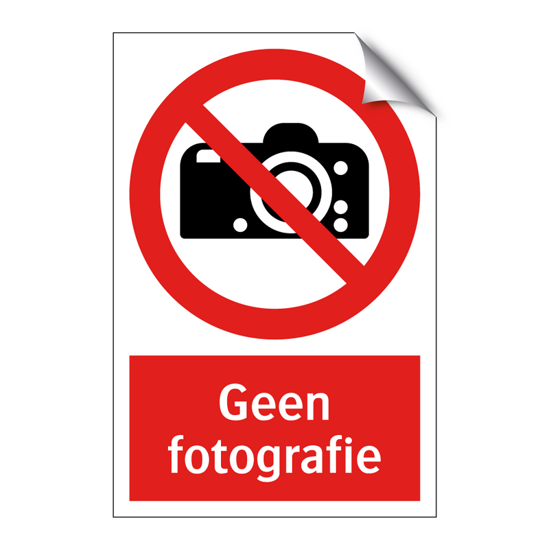 Geen fotografie