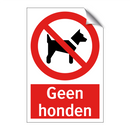 Geen honden