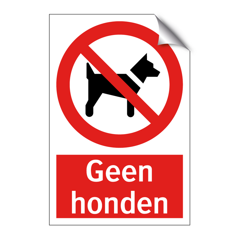 Geen honden
