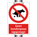 Geen hondenpoep toegestaan