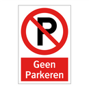 Geen Parkeren