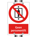 Geen personenlift
