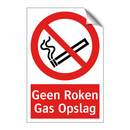 Geen Roken Gas Opslag