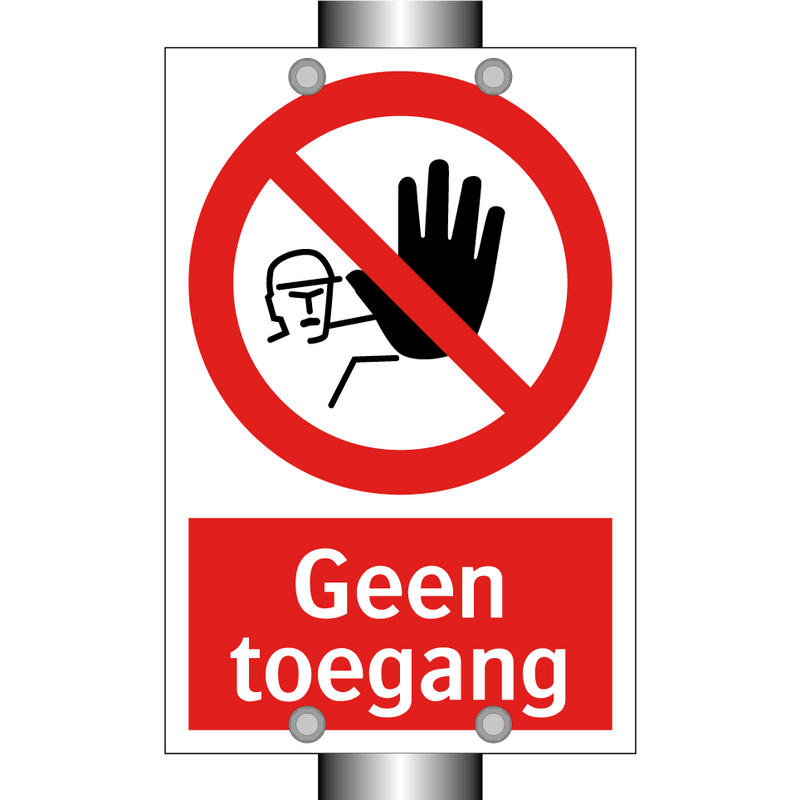 Geen toegang