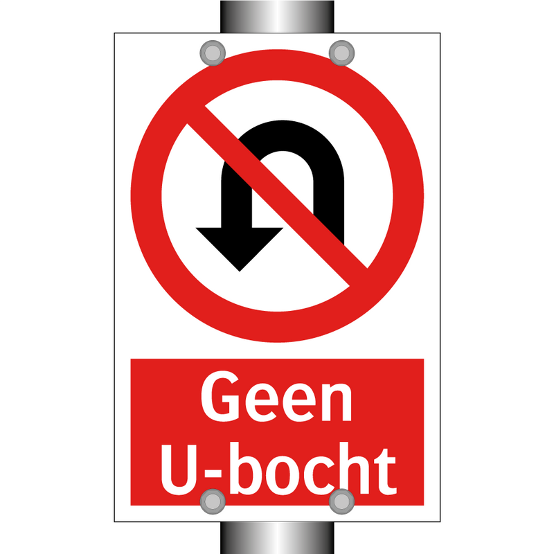 Geen U-bocht