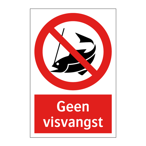 Geen visvangst