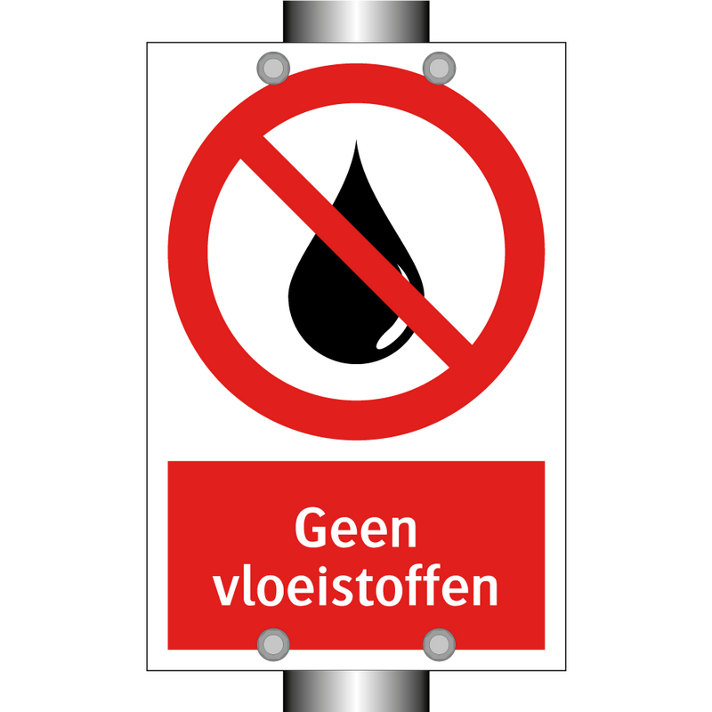 Geen vloeistoffen