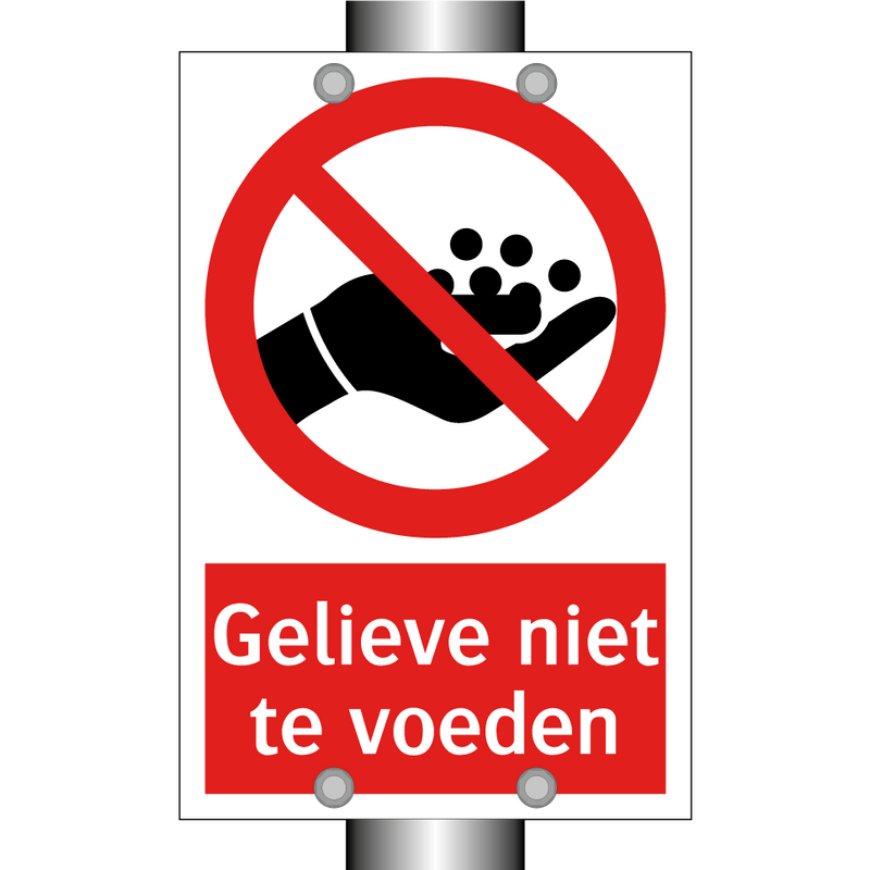 Gelieve niet te voeden