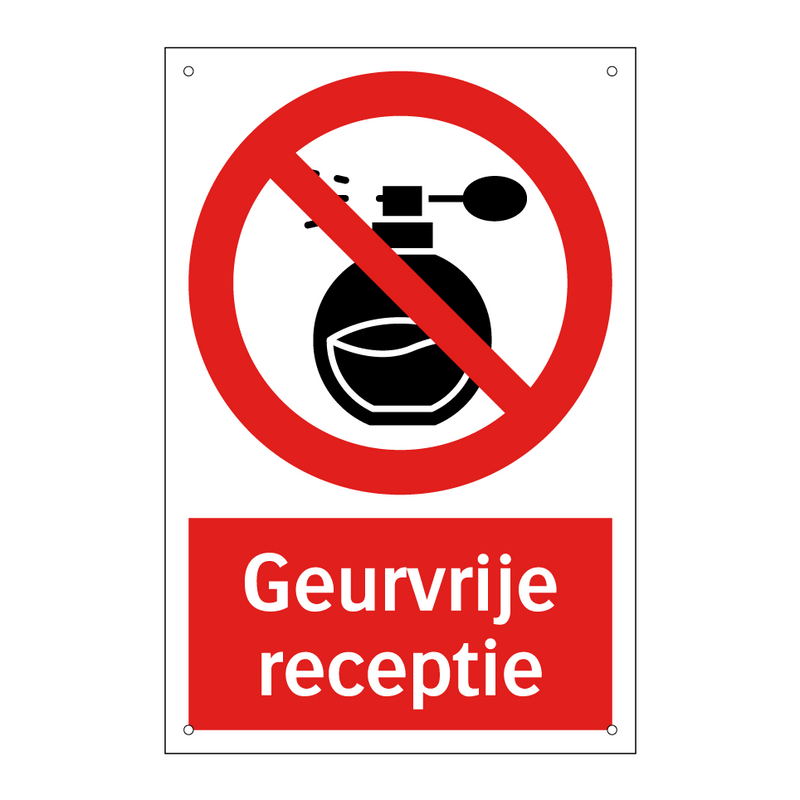 Geurvrije receptie
