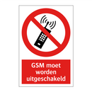 GSM moet worden uitgeschakeld