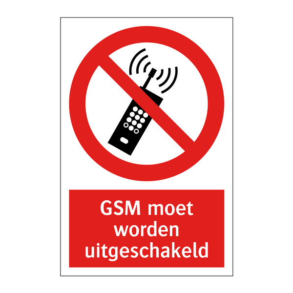 GSM moet worden uitgeschakeld