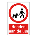 Honden aan de lijn
