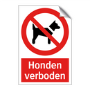 Honden verboden