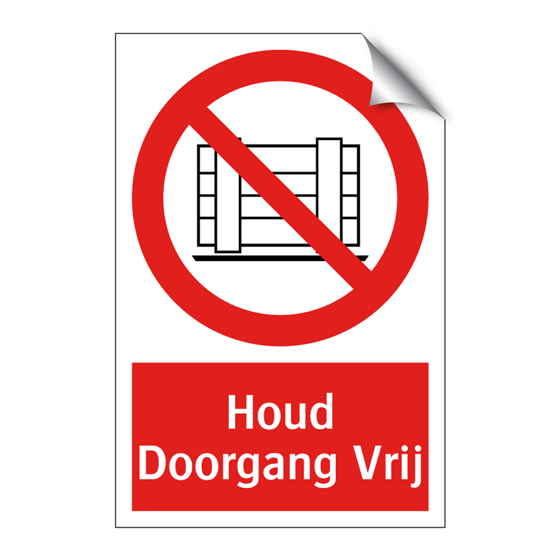 Houd Doorgang Vrij