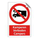 Kamperen Verboden Campers