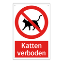 Katten verboden