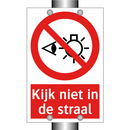 Kijk niet in de straal