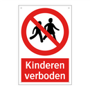 Kinderen verboden