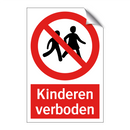 Kinderen verboden