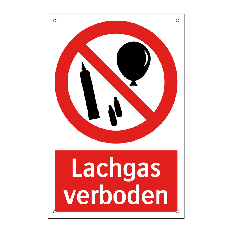 Lachgas verboden