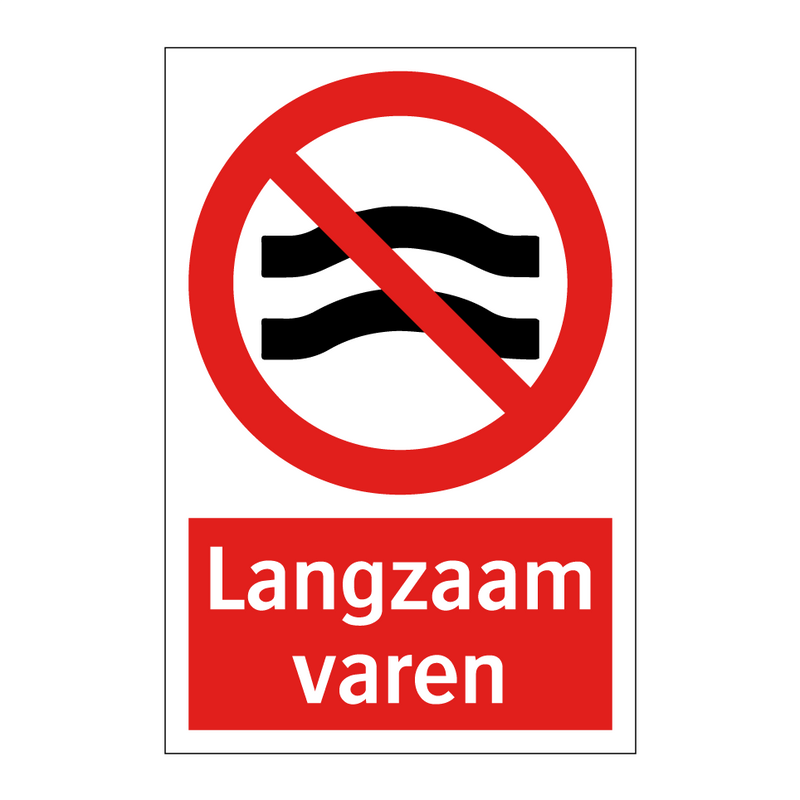 Langzaam varen