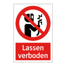 Lassen verboden