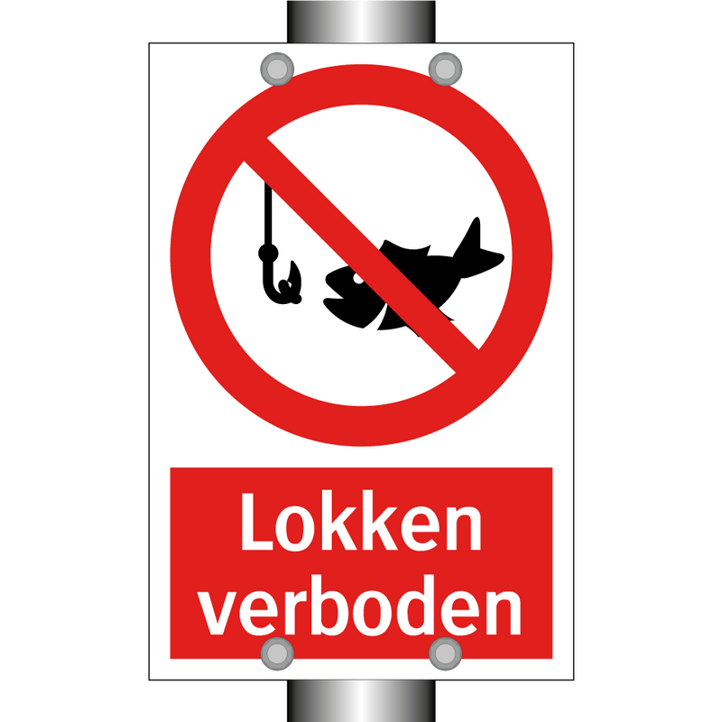 Lokken verboden