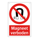 Magneet verboden