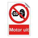 Motor uit