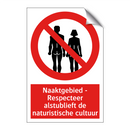 Naaktgebied - Respecteer alstublieft de naturistische cultuur