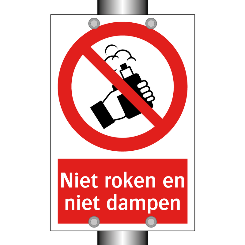 Niet roken en niet dampen