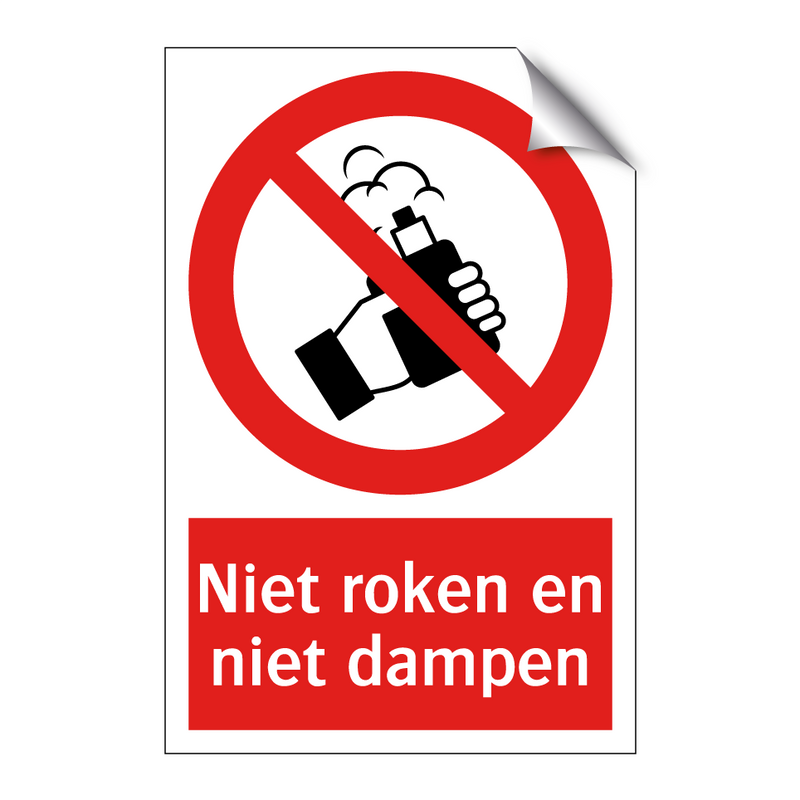 Niet roken en niet dampen