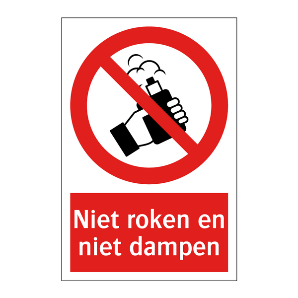 Niet roken en niet dampen