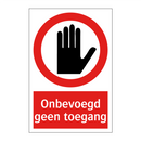 Onbevoegd geen toegang