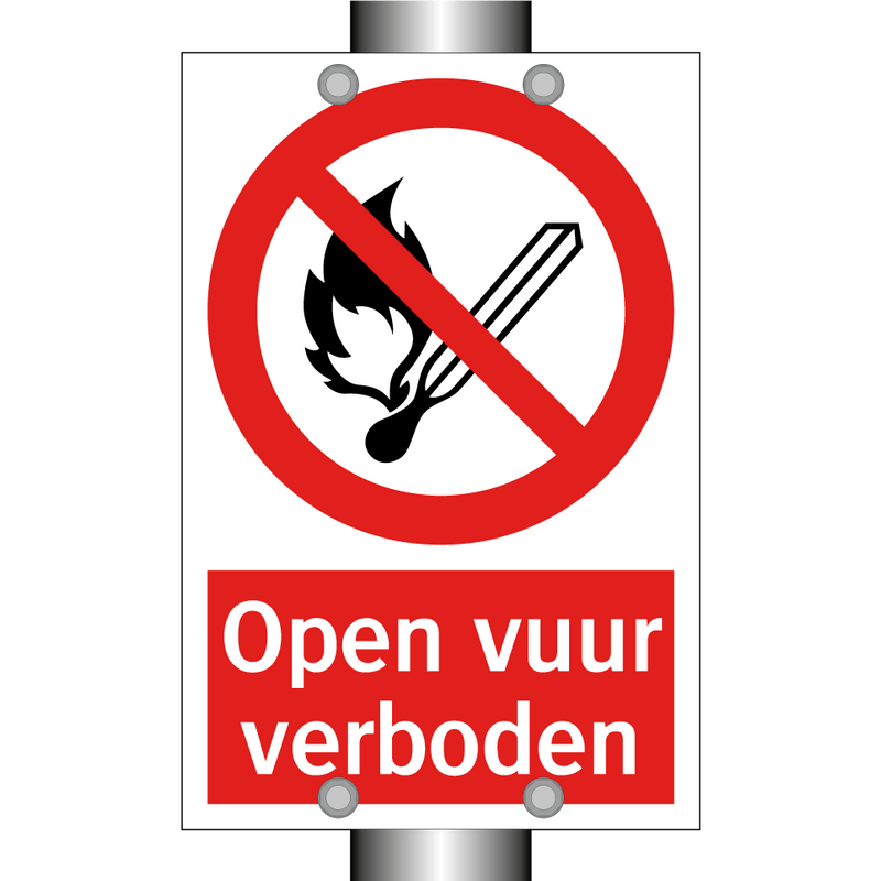 Open vuur verboden