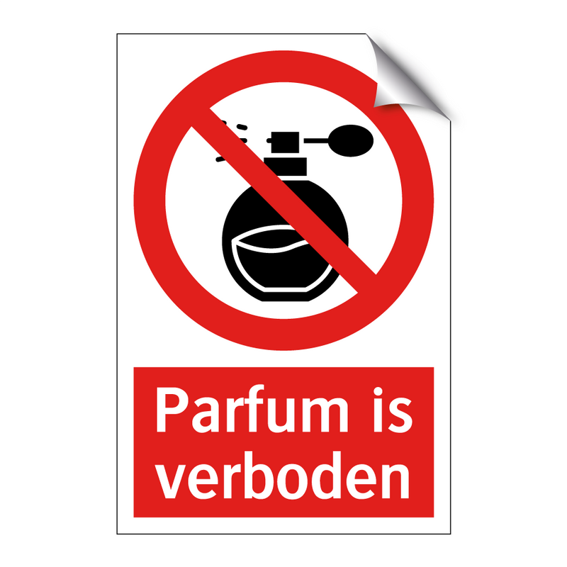 Parfum is verboden