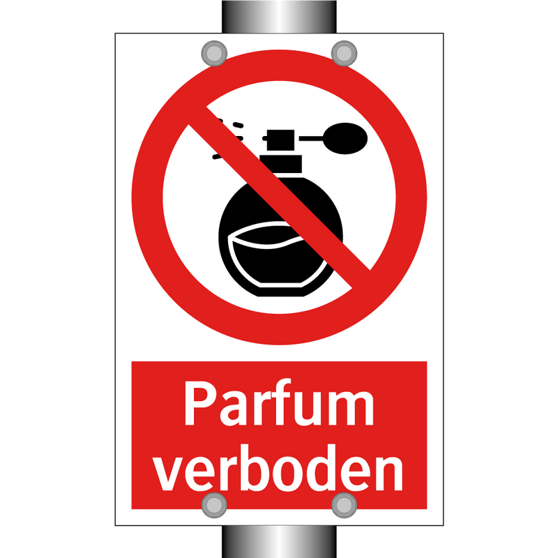 Parfum verboden