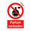 Parfum verboden