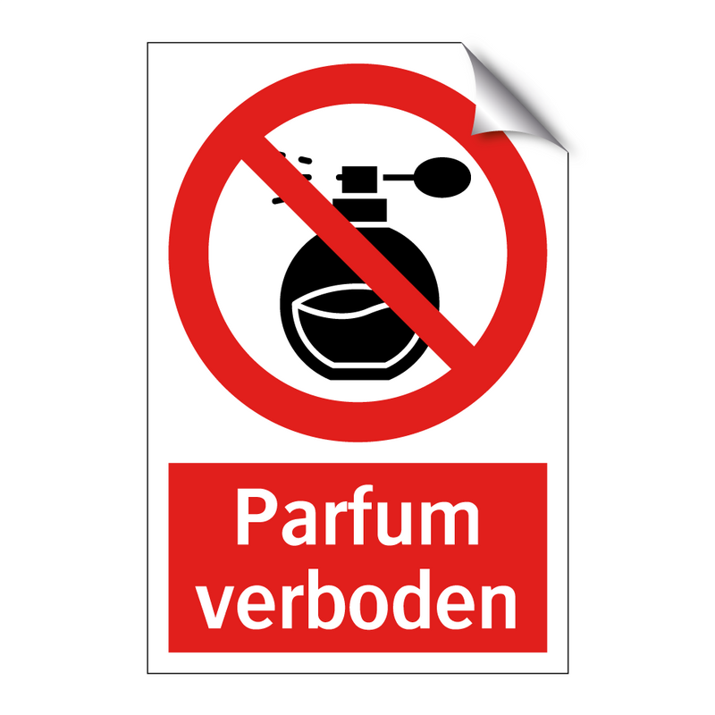 Parfum verboden