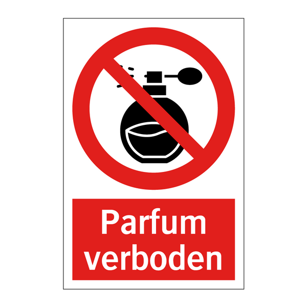 Parfum verboden