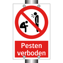 Pesten verboden