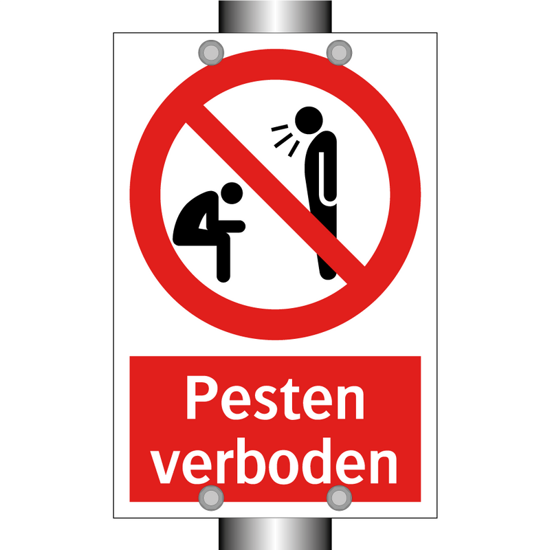 Pesten verboden