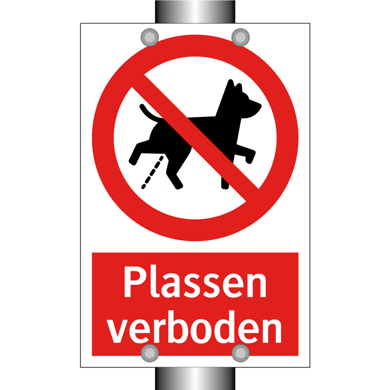Plassen verboden