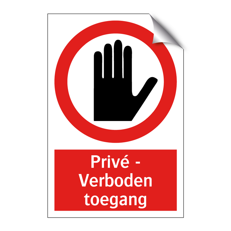 Privé - Verboden toegang