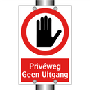 Privéweg Geen Uitgang