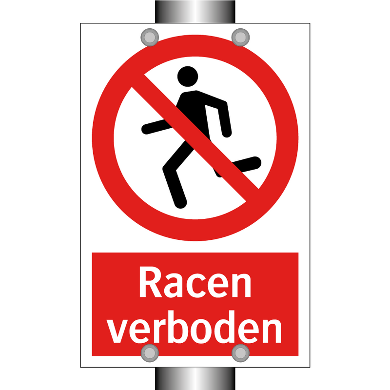 Racen verboden